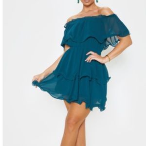 PLT off shoulder dress